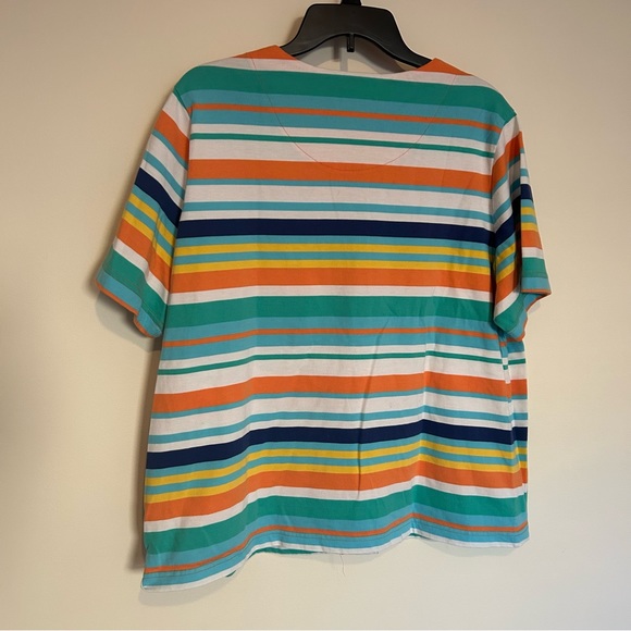 [🔆3 FOR $30🔆]Breckenridge Woman Striped Shirt 2X - Picture 2 of 3